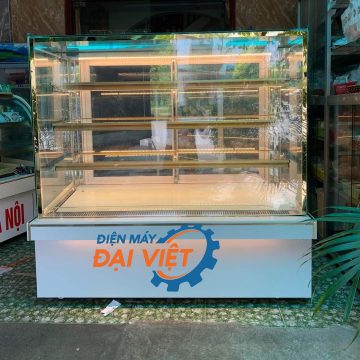 tủ trưng bày bánh kem 1m5 4 tầng