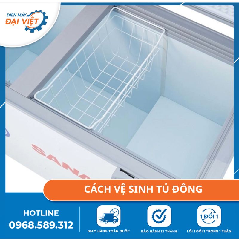 Hướng dẫn cách vệ sinh tủ đông tại nhà đơn giản, nhanh chóng