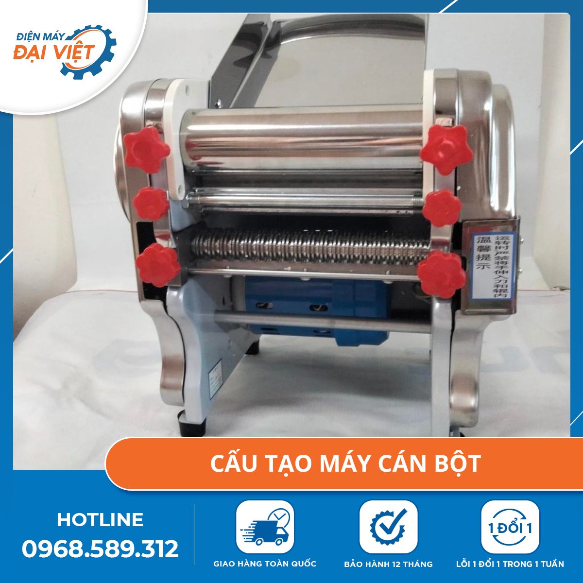 cấu tạo máy cán bột