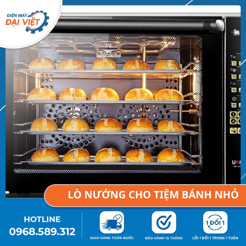 lò nướng cho tiệm bánh nhỏ