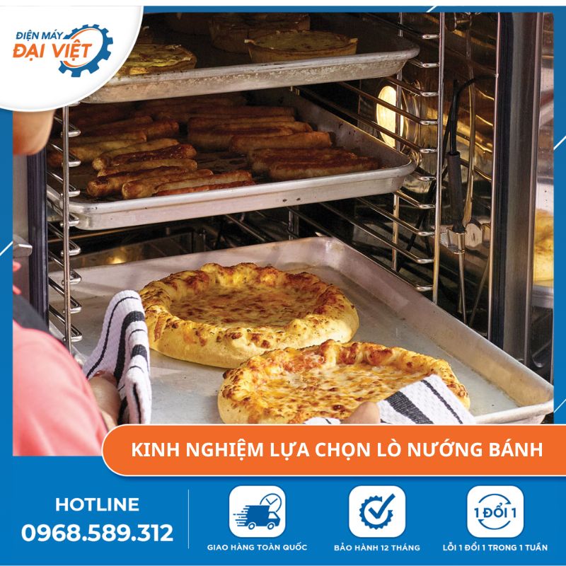 kinh nghiệm lựa chọn lò nướng bánh