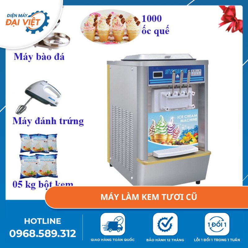 Có nên mua máy làm kem tươi cũ thanh lý không?