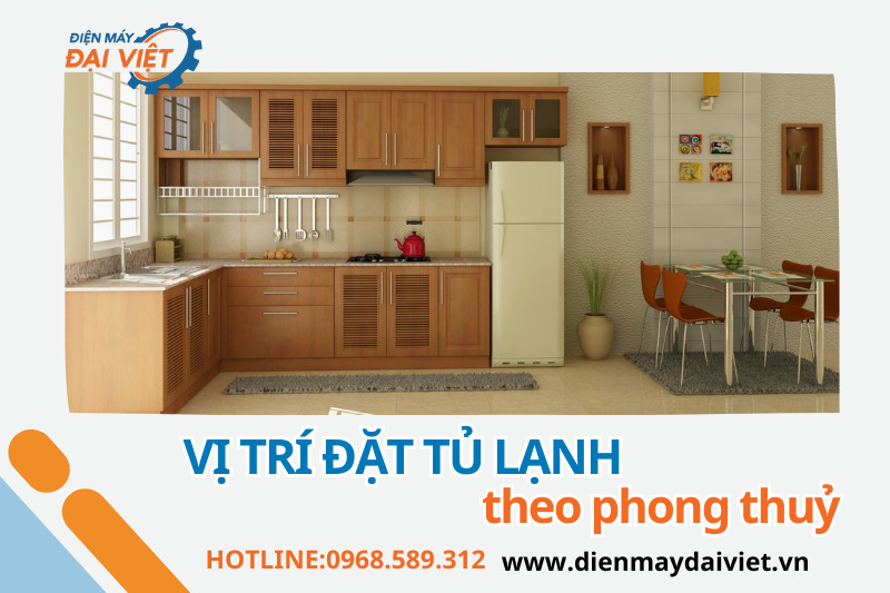 vị trí đặt tủ lạnh